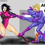 Alicia vs Purple Vixen part 4- Commission