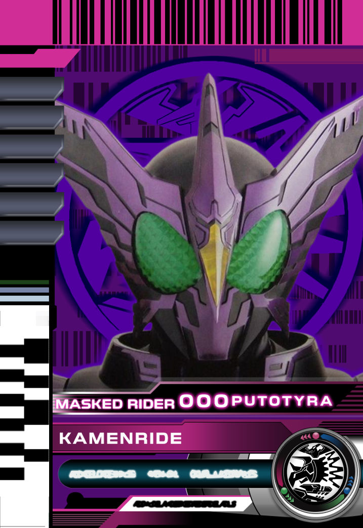 Kamen Rider OOO Putotyra Final Form Card by AnkkCards on DeviantArt