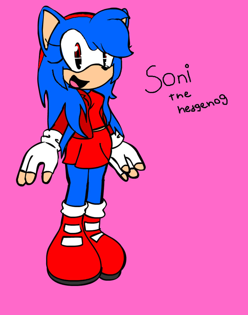 Deviantart Soni Soni the hedgehog by SnowyAquarius on DeviantArt