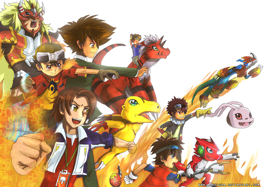 Digimon Side A by ashflura on DeviantArt