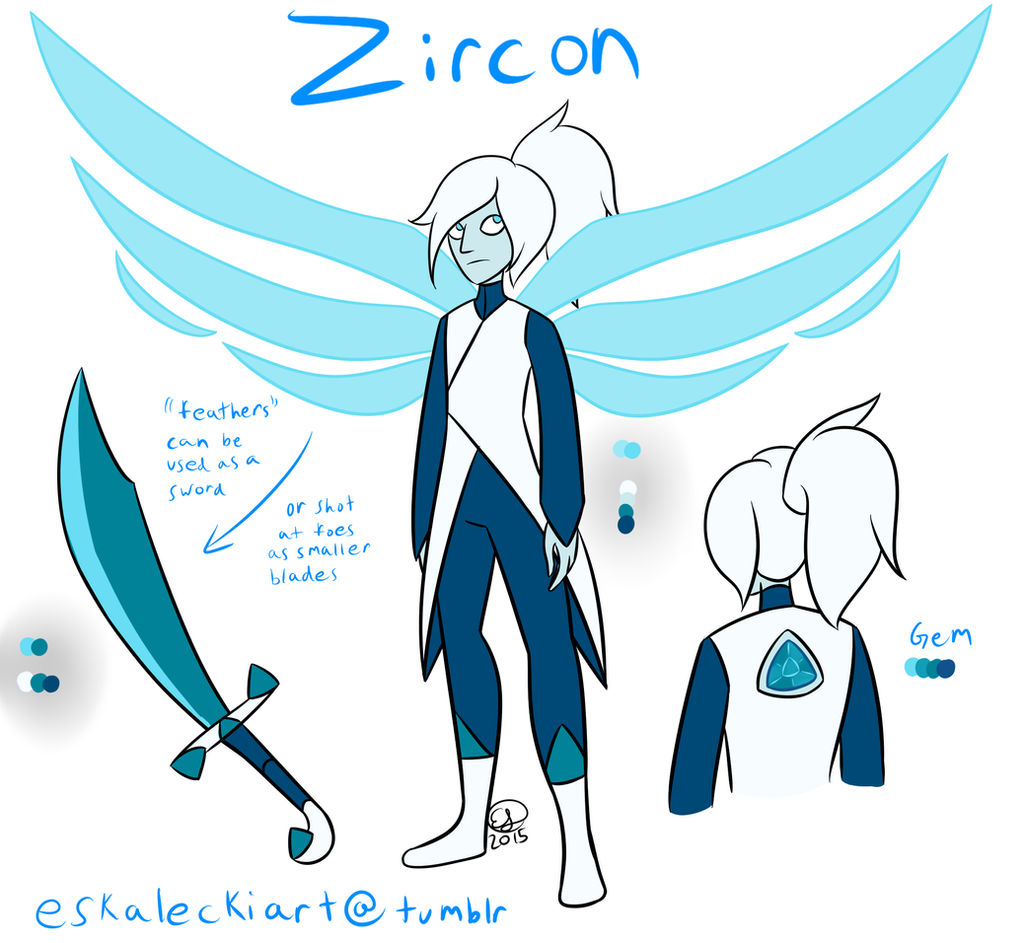 Steven Universe Gemsona: Zircon