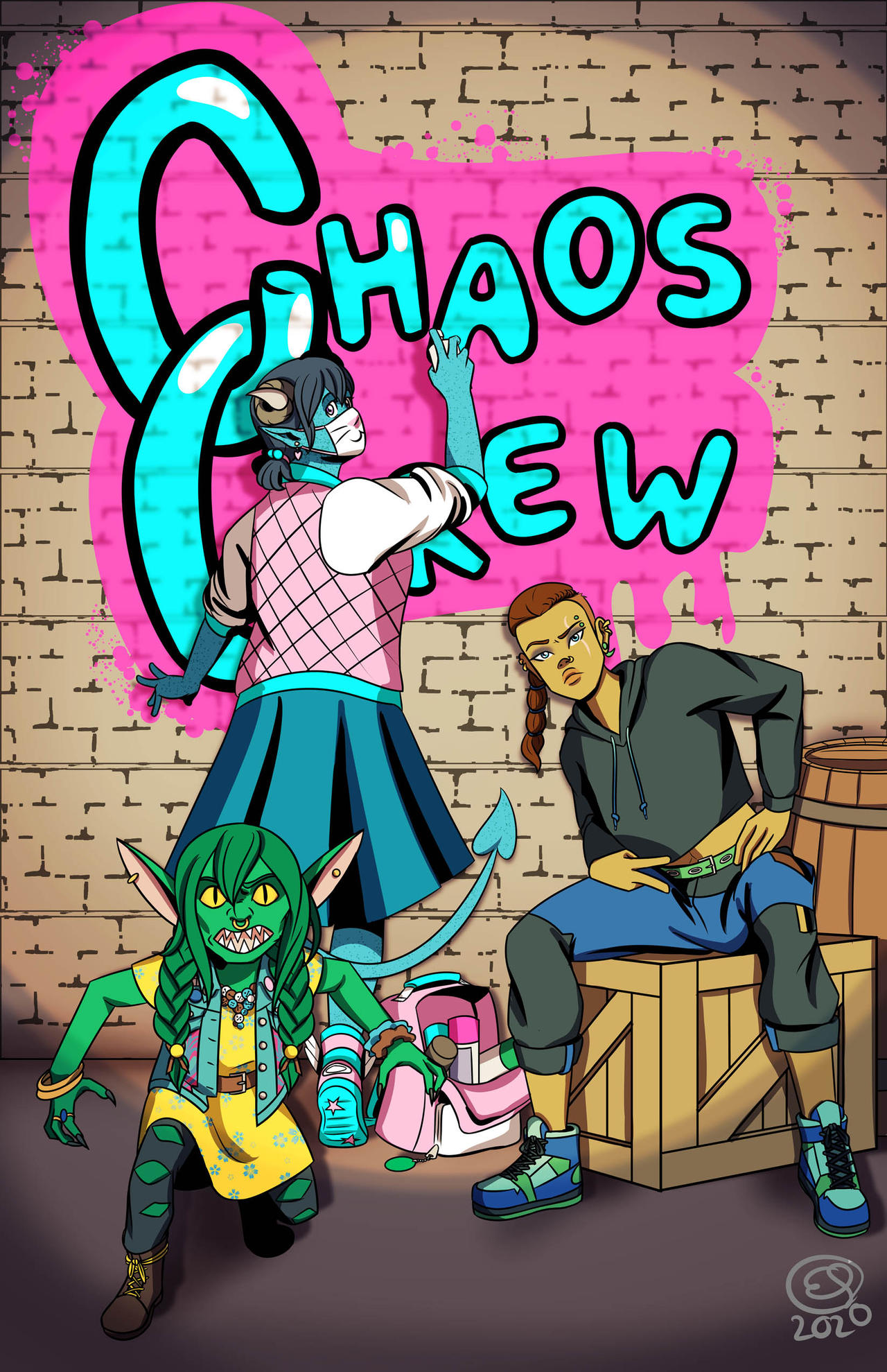 CR: Chaos Crew by LeonDoodlez on DeviantArt