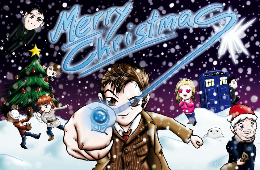 merry christmas from dr who