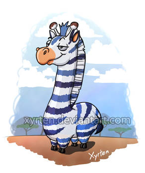 Day 202 - Zebraffe