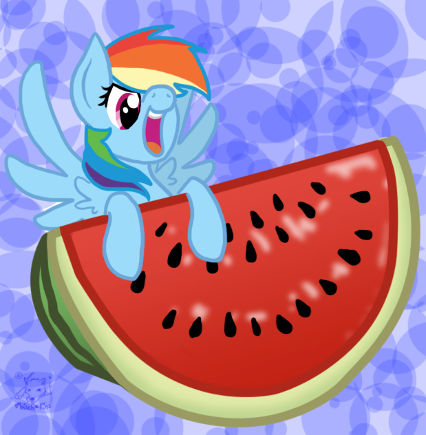 Rainbow's Watermelon