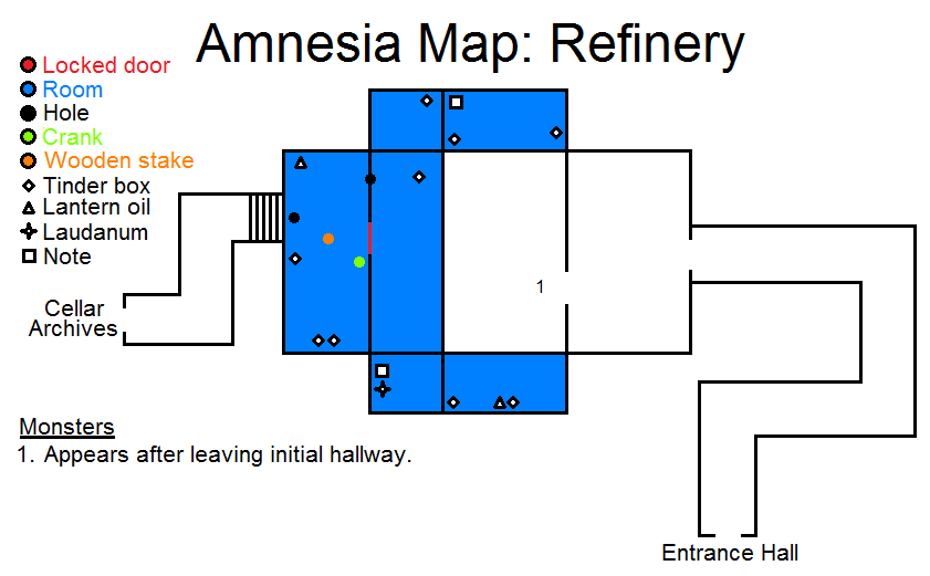 Amnesia Map: Refinery