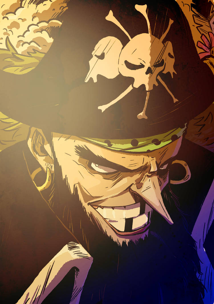 Marshall D. Teach, BlackBeard, from One Piece by iacopocalisti89 on ...