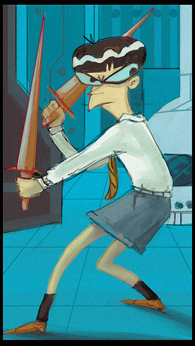 Mandark fan art by ArtOfJakeh on DeviantArt