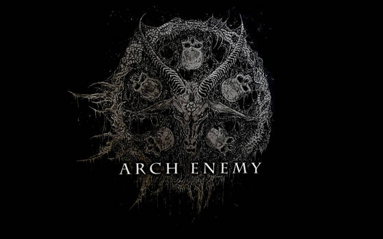 Arch Enemy - Baphomet Wallpaper WHXGA