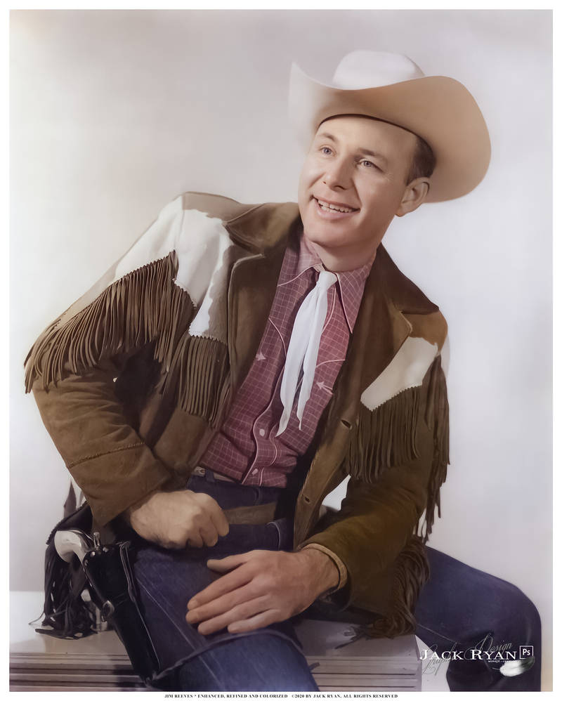 Jim Reeves - Colorized by PlaysWithWolves on DeviantArt