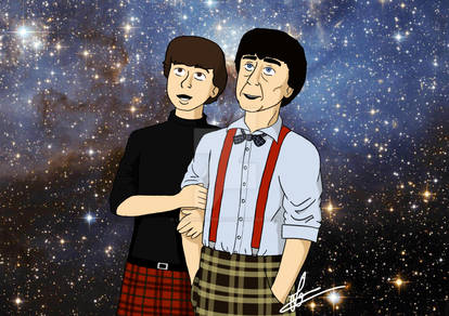 Second Doctor and Jamie McCrimmon