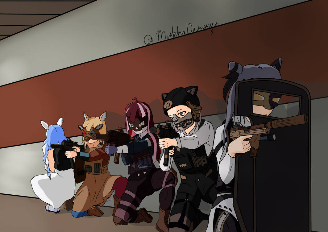 Hololive tactical stack Mukh by MukhaDemonyo on DeviantArt