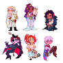 The Arcana chibis