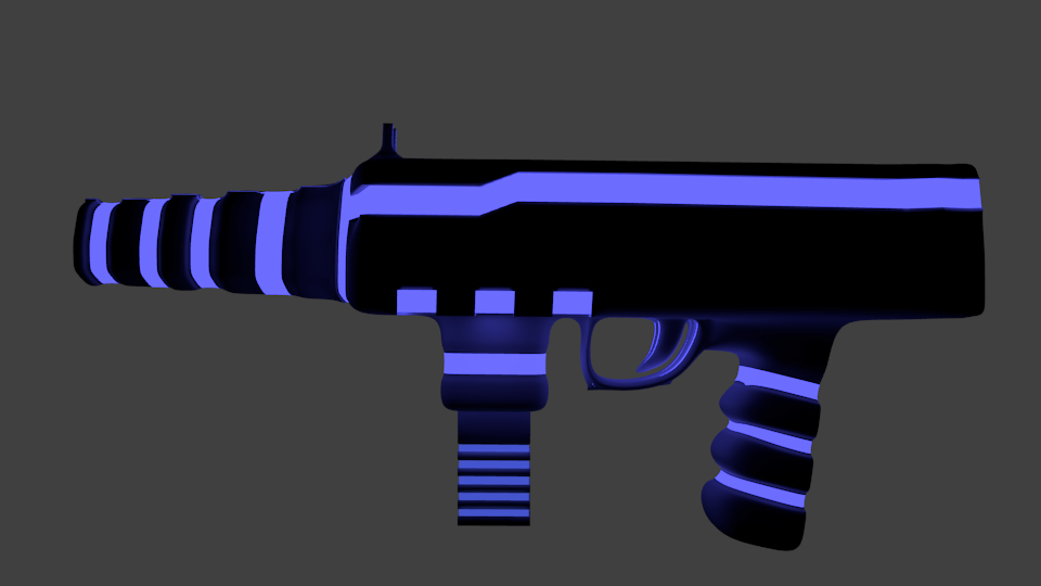 Tron Style Gun