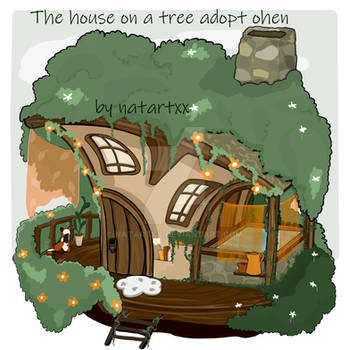 The house on a tree 2 adopt  closed|owner xixinini by NatArtxx