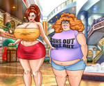 COMM: The New Velma and Daphne at the Mall by saturnxart