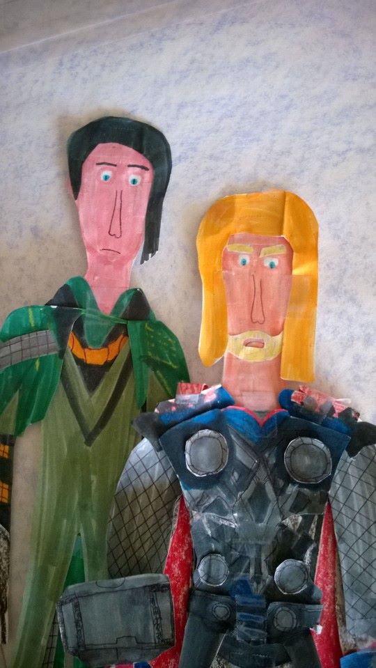 Thor and Loki