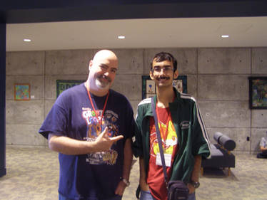 Me with Kyle Hebert at Nekocon 17