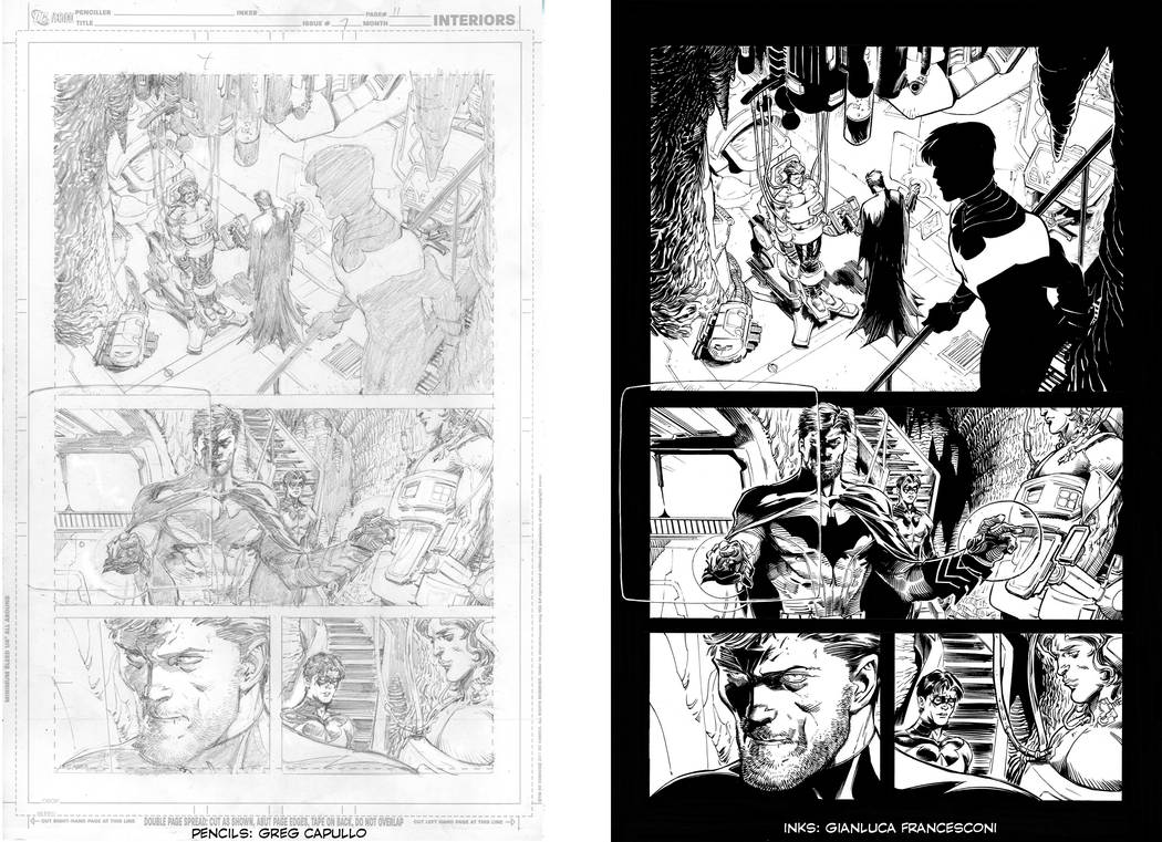 GREG CAPULLO INKED PENCILS by inktheblink on DeviantArt