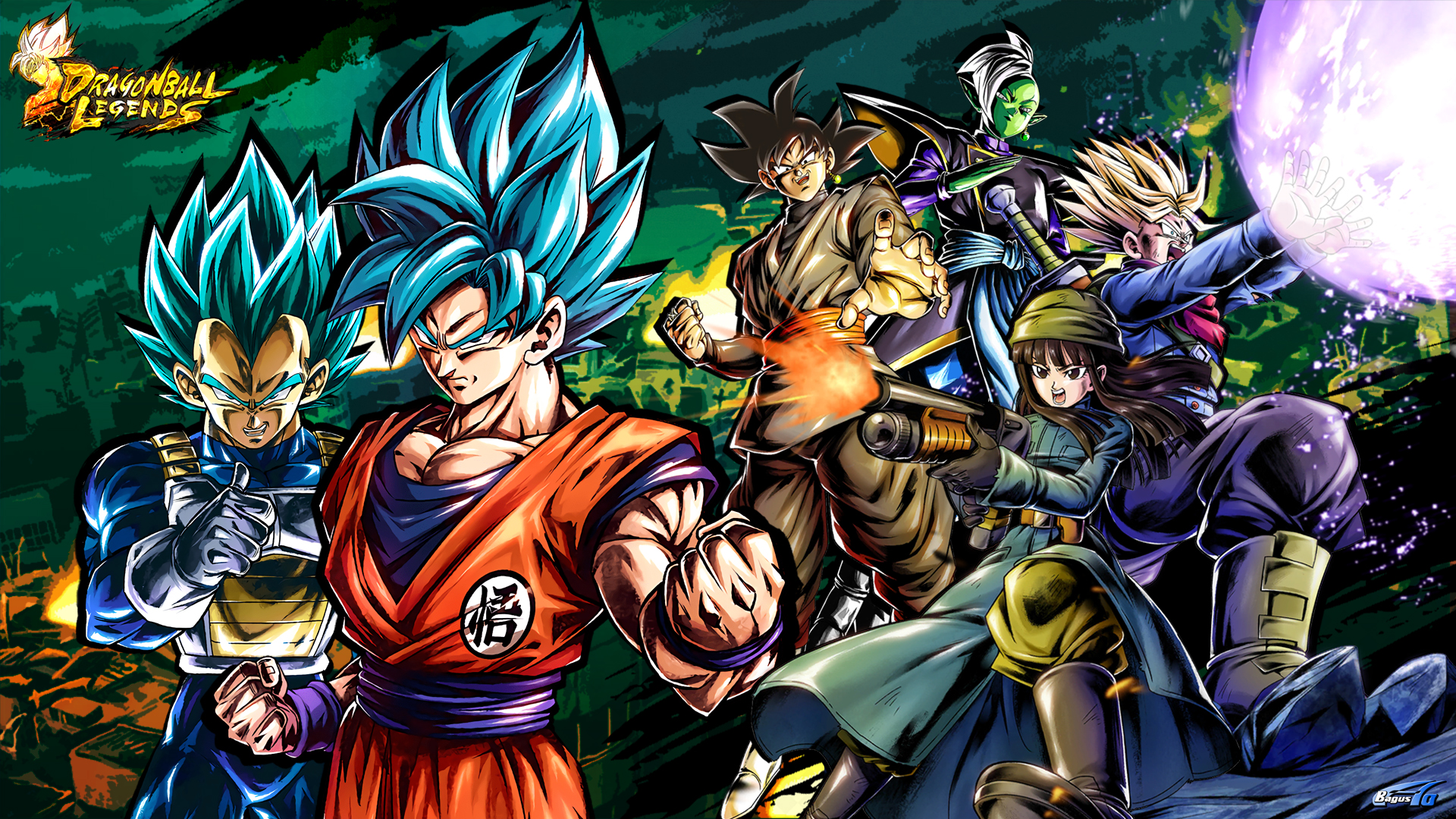 Dragon Ball Legends - Zamasu/Goku Black Saga by bagus-ao on DeviantArt