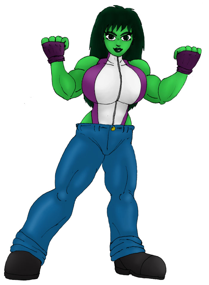 She-Hulk Single Pose Dec 08