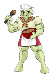 My Muscle Pony Collab - Granny Smith