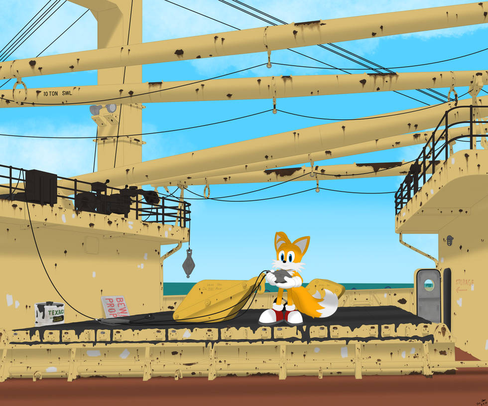 Wire Ropes, Blocks and Booms by ThatCrazyFoxBoy on DeviantArt