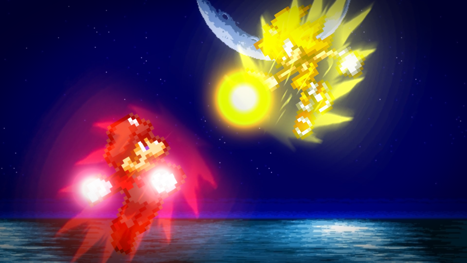 Mario Vs Ristar Red Star Mario vs Super Sonic by DAVITHEANIMATOR227 on DeviantArt