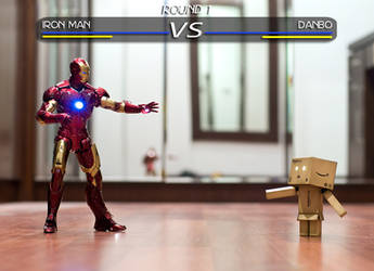 IRON MAN vs DANBO