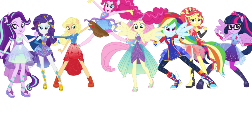 Friendship Power Deviantart MLP Equestria Girls Friendship Power Mane 8 by UICJ on DeviantArt