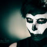 Abbey Show Skull Makeup