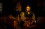 The Tailor - Sewing by Candlelight by paul-rosenkavalier