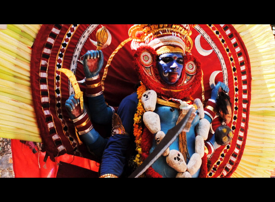 Kaljym kali theyyam by anupamas on DeviantArt