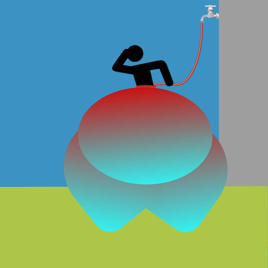 Inflation pants water (pop) by Witherget on DeviantArt