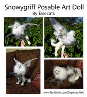 Snowygriff Posable Art Doll