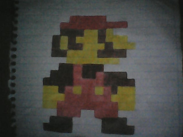 Invincible 8 Bit Mario 8 bit mario by NikiKunArtz on DeviantArt