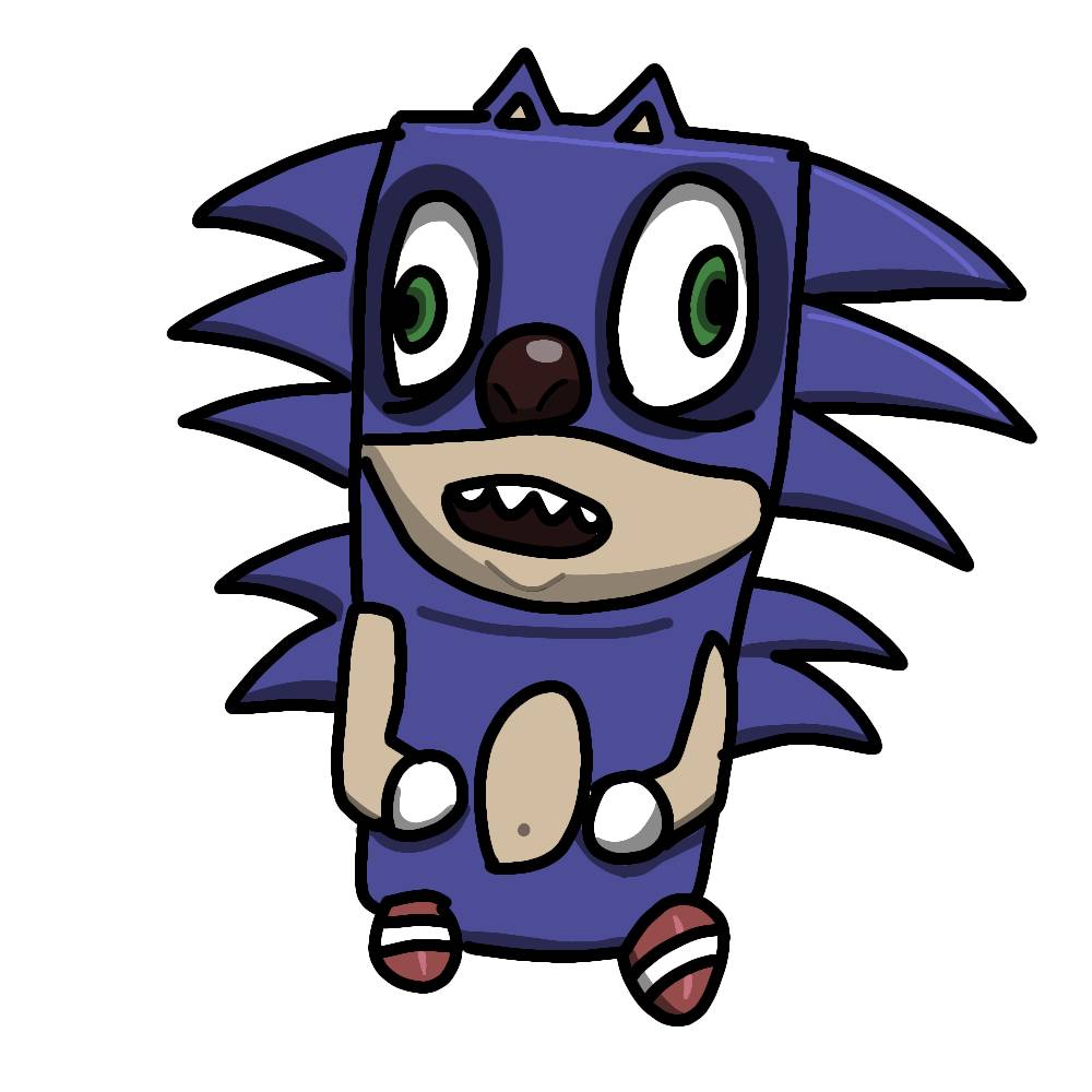 Poor Drawn Ugly Sonic By NikiKunArtz On DeviantArt poor-drawn-ugly-sonic-by-nikikunartz-on-deviantart