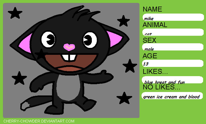 mike the cat by kimtherabbit124 on DeviantArt