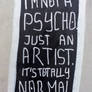 Psycho-Artist-Typography 