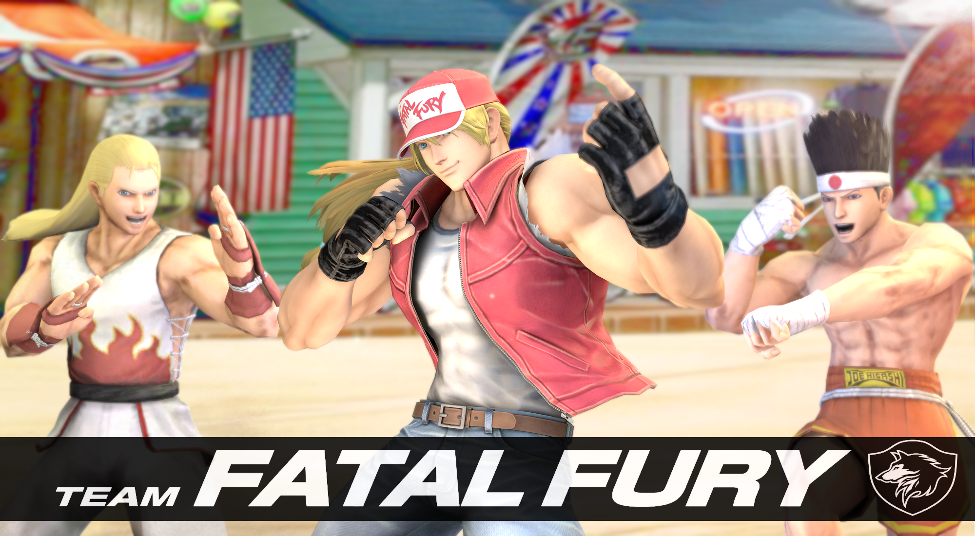 Fatal Fury characters on Behance