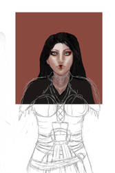 Dragon Age Blood Mage WIP