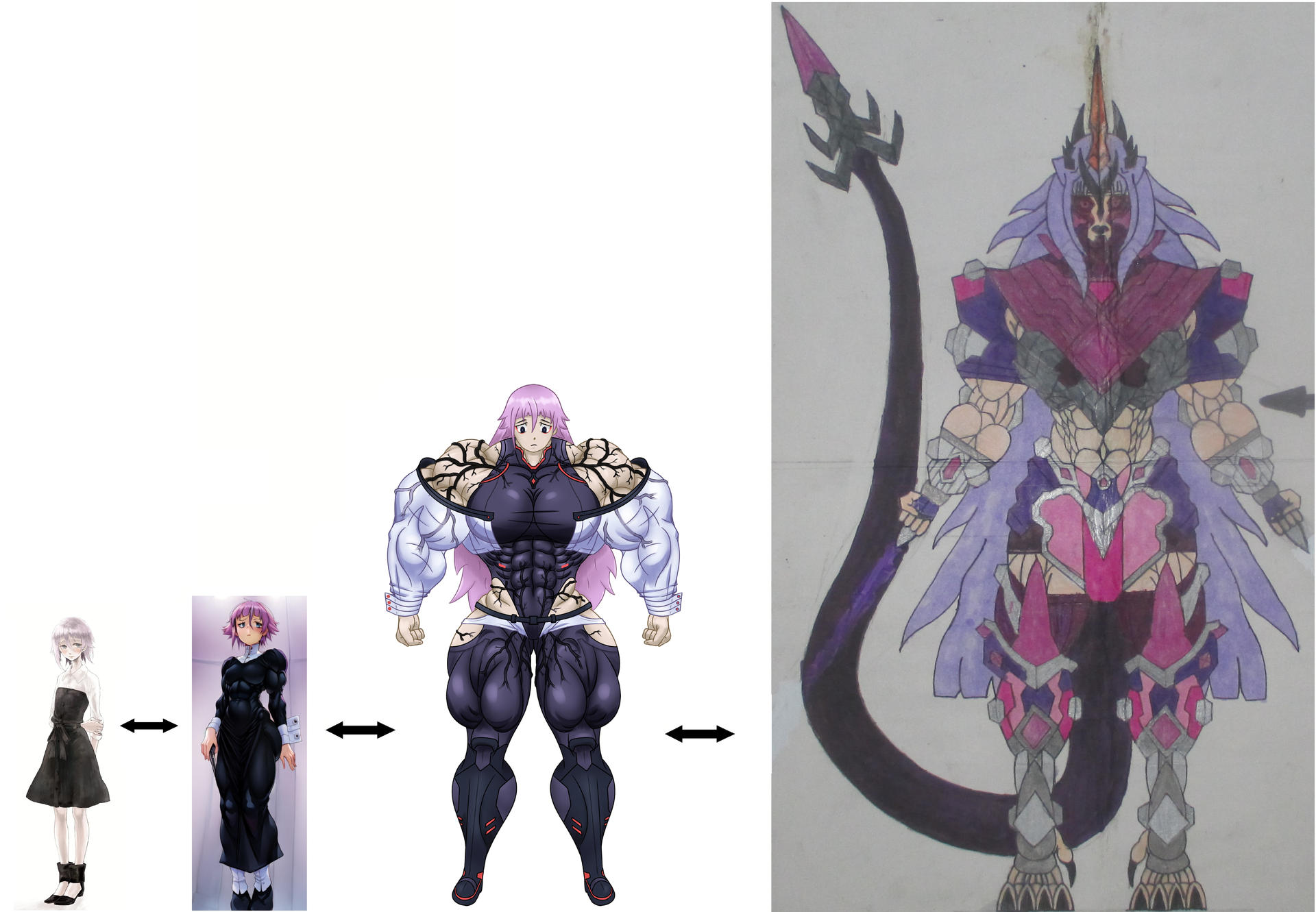 Chrona's Predakishin Form, Megaerahime by SolGravionMegazord on DeviantArt