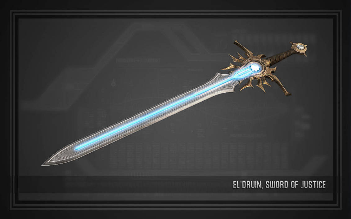 Легендарный ухорез. Меч Тираэля. Легендарный двуручный меч. Элдруин меч. Меч из диабло легендарный.