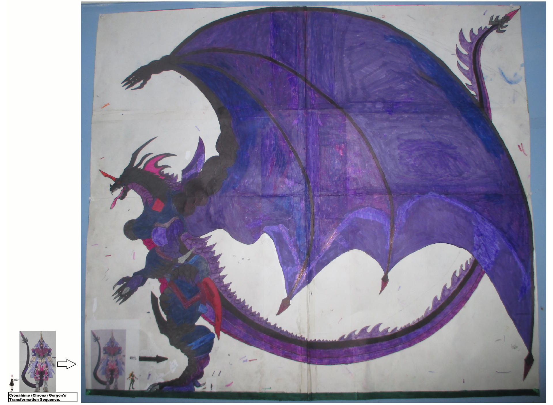 Chrona's Transformation Sequence by SolGravionMegazord on DeviantArt