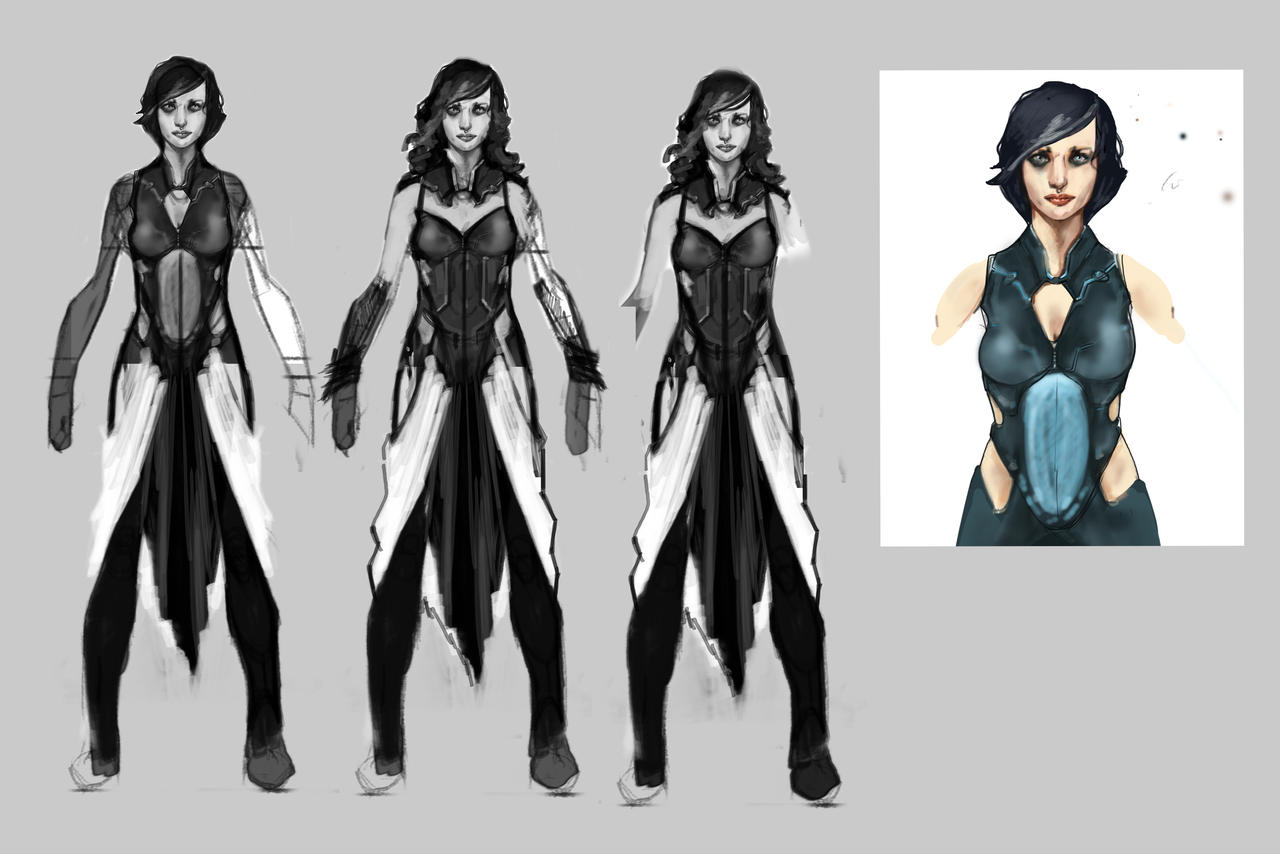 Princess Character concept WIP