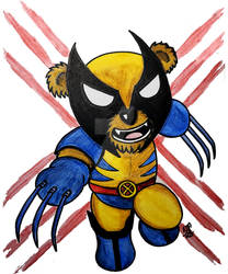 Wolverine Teddy Bear Mashup