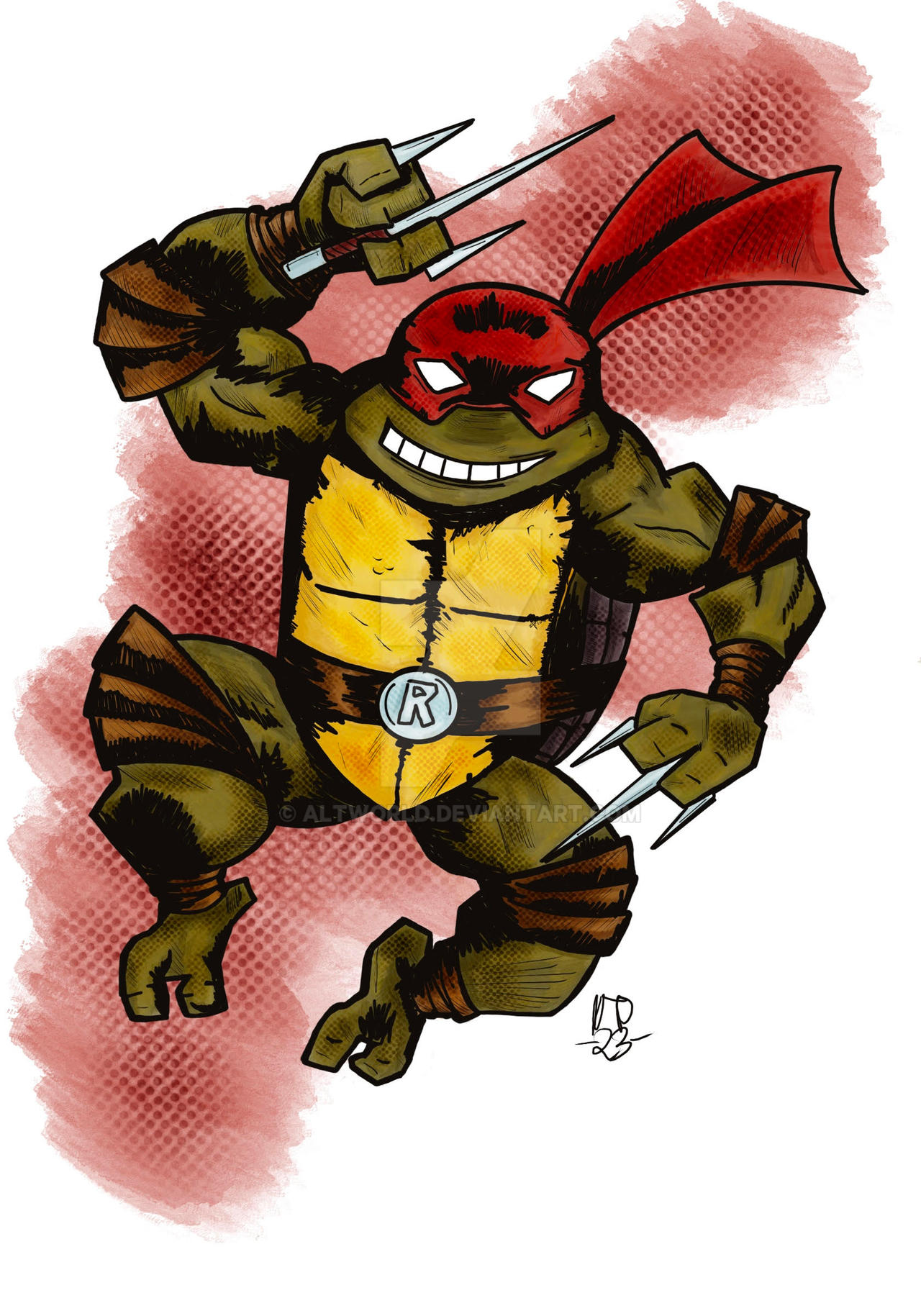 TMNT Raphael by altworld on DeviantArt