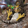Baby Balaur bondoc corrected deviation