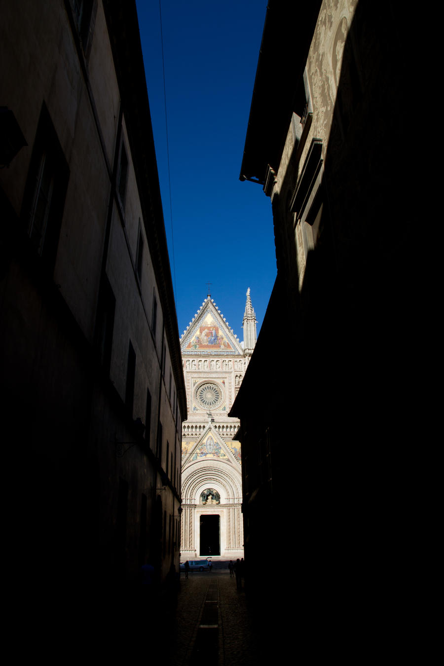 Towards the cathedral