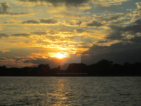 Relaxing Night On The Lake